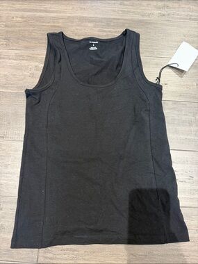 Banana Republic Black Scoop Neck Tank Top